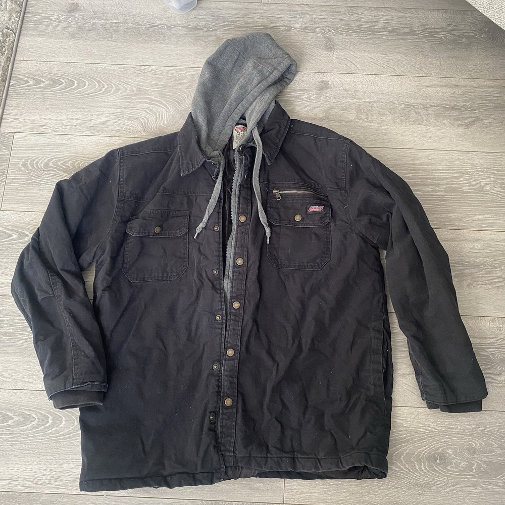 Men's Dickies Quilted Jacket Hoodie